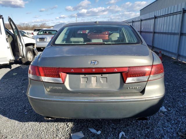 KMHFC46F87A213704 - 2007 HYUNDAI AZERA SE GRAY photo 6