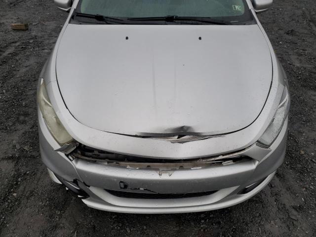 1C3CDFBAXDD204186 - 2013 DODGE DART SXT SILVER photo 11