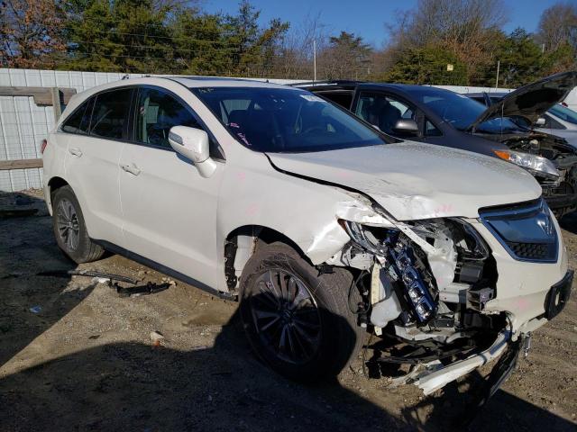 5J8TB4H73JL012421 - 2018 ACURA RDX ADVANCE WHITE photo 4