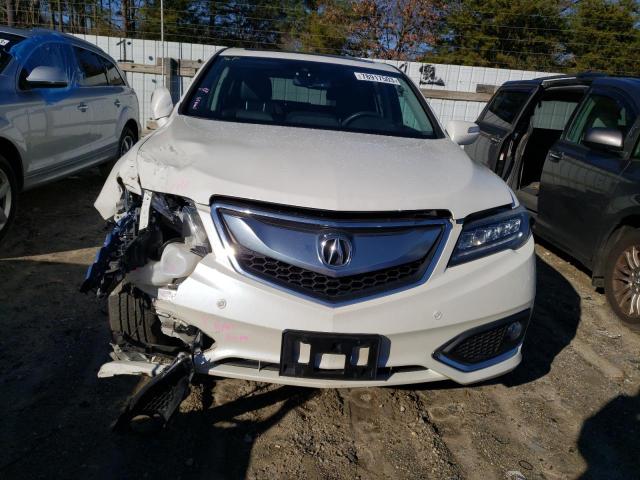 5J8TB4H73JL012421 - 2018 ACURA RDX ADVANCE WHITE photo 5