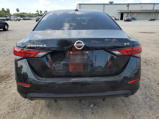 3N1AB8CV9NY252933 - 2022 NISSAN SENTRA SV BLACK photo 6