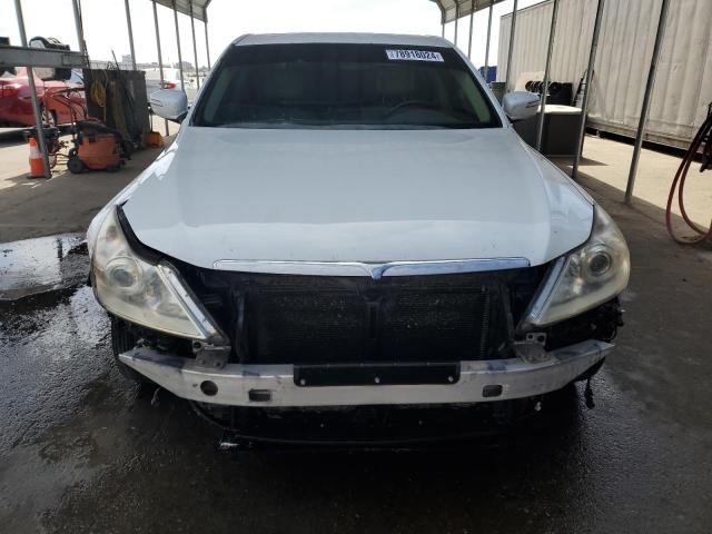 KMHGC46F79U047102 - 2009 HYUNDAI GENESIS 4.6L WHITE photo 5