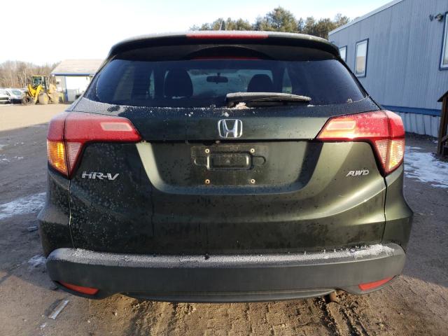 3CZRU6H50GM723184 - 2016 HONDA HR-V EX GREEN photo 6