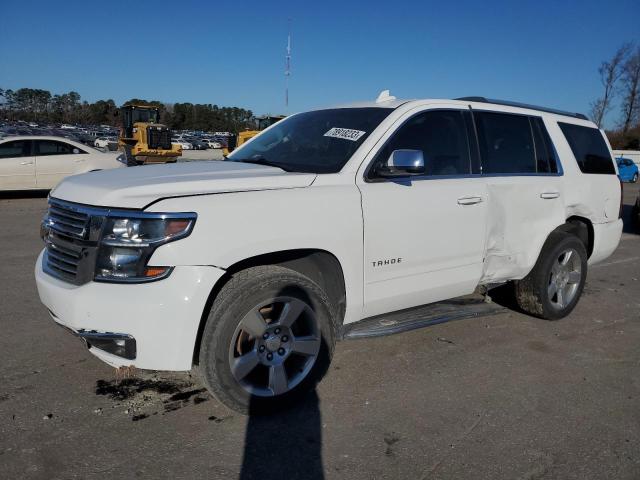 1GNSCCKC3JR302928 - 2018 CHEVROLET TAHOE C1500 PREMIER WHITE photo 1