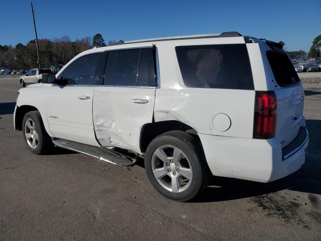 1GNSCCKC3JR302928 - 2018 CHEVROLET TAHOE C1500 PREMIER WHITE photo 2