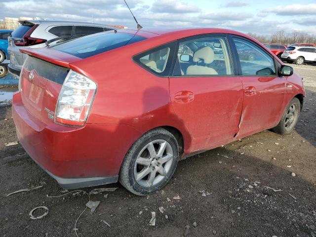 JTDKB20U487713844 - 2008 TOYOTA PRIUS RED photo 3