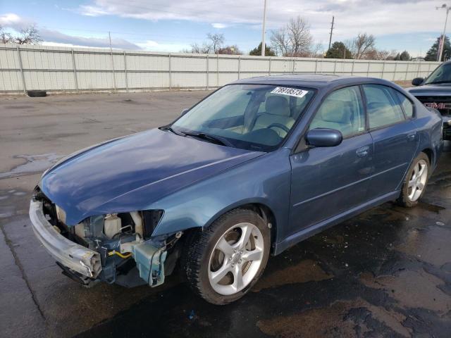 4S3BL626667212177 - 2006 SUBARU LEGACY 2.5I LIMITED BLUE photo 1