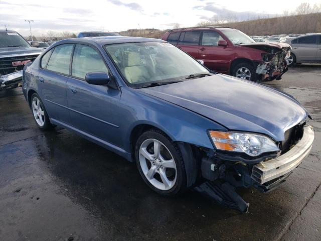 4S3BL626667212177 - 2006 SUBARU LEGACY 2.5I LIMITED BLUE photo 4