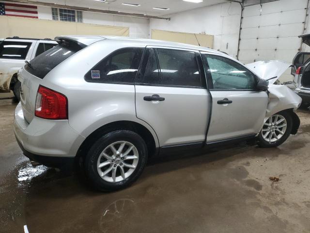 2FMDK3GCXDBC88459 - 2013 FORD EDGE SE SILVER photo 3