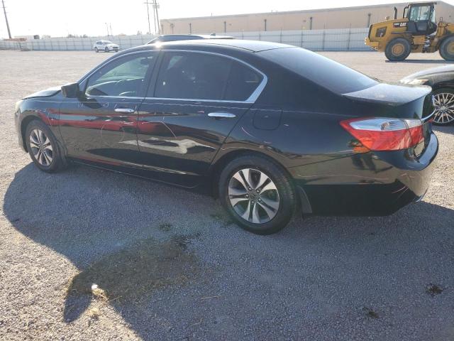 1HGCR2F3XEA227747 - 2014 HONDA ACCORD LX BLACK photo 2