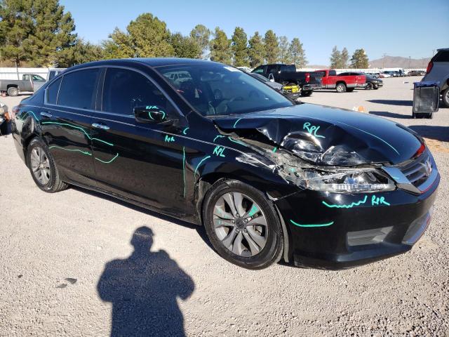 1HGCR2F3XEA227747 - 2014 HONDA ACCORD LX BLACK photo 4