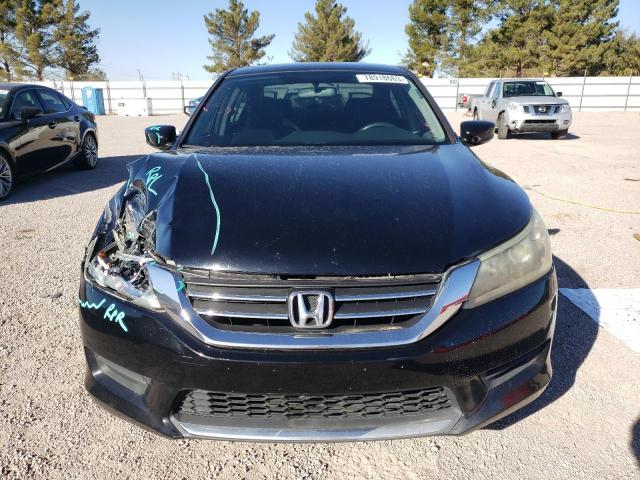 1HGCR2F3XEA227747 - 2014 HONDA ACCORD LX BLACK photo 5