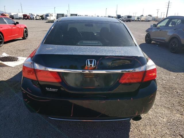 1HGCR2F3XEA227747 - 2014 HONDA ACCORD LX BLACK photo 6