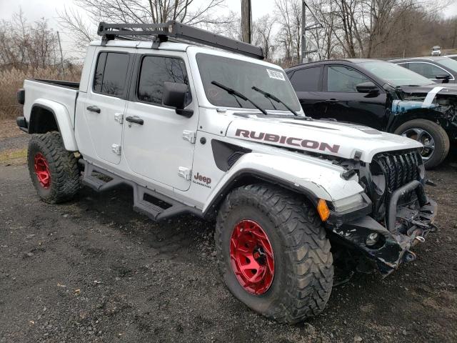 1C6JJTBG1ML582263 - 2021 JEEP GLADIATOR RUBICON WHITE photo 4