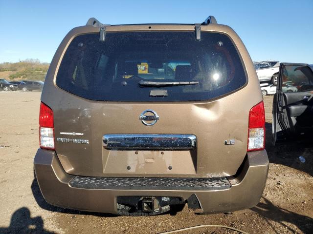 5N1AR18W35C720208 - 2005 NISSAN PATHFINDER LE თაფლისფერი ფოტო 6