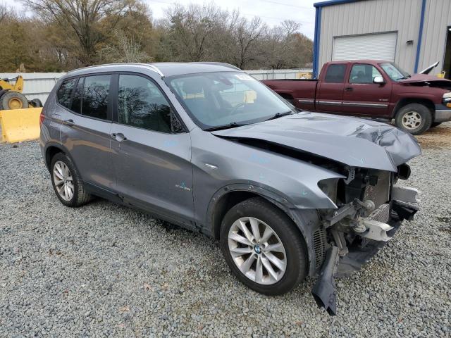 5UXWZ7C30H0V89656 - 2017 BMW X3 SDRIVE28I SILVER photo 4