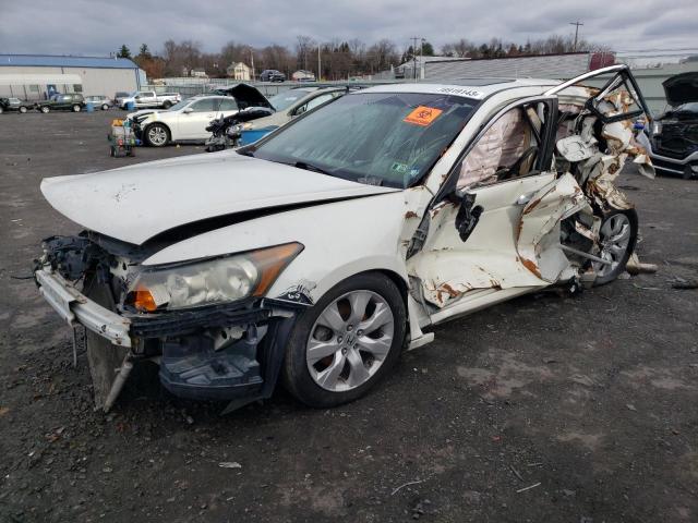 1HGCP36838A037929 - 2008 HONDA ACCORD EXL WHITE photo 1