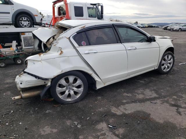 1HGCP36838A037929 - 2008 HONDA ACCORD EXL WHITE photo 3