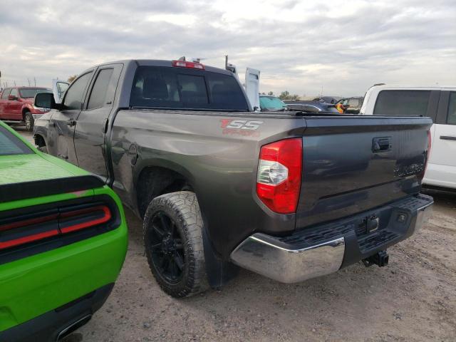 5TFRY5F12LX269206 - 2020 TOYOTA TUNDRA DOUBLE CAB SR/SR5 GRAY photo 2