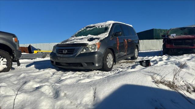 5FNRL3H10AB507142 - 2010 HONDA ODYSSEY DX GRAY photo 1