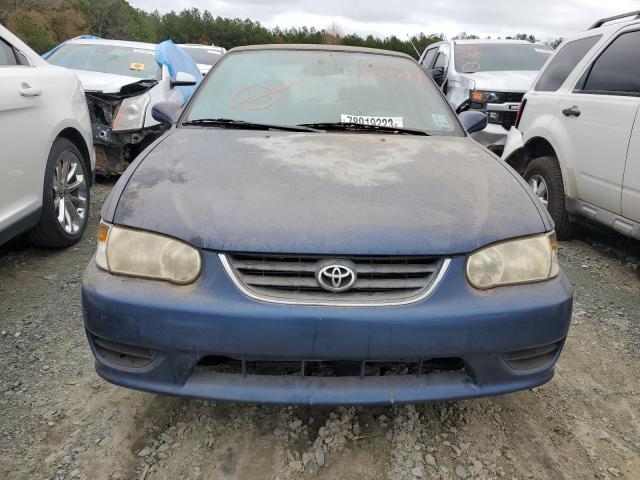 1NXBR12EX1Z456574 - 2001 TOYOTA COROLLA CE BLUE photo 5