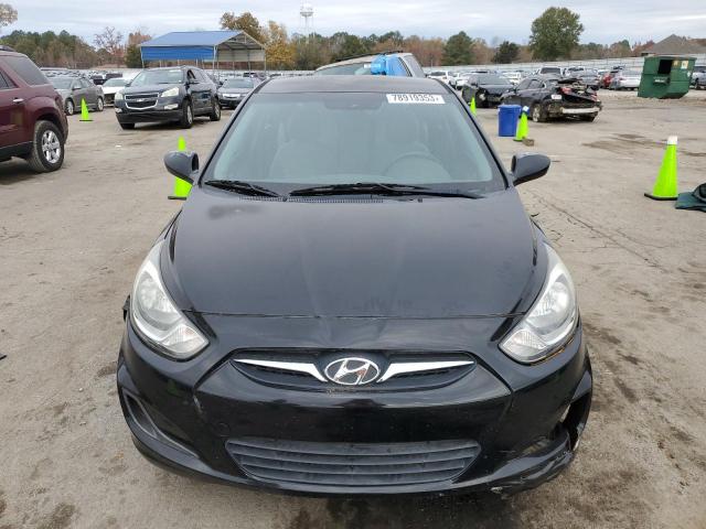 KMHCT5AE5CU036772 - 2012 HYUNDAI ACCENT GLS BLACK photo 5