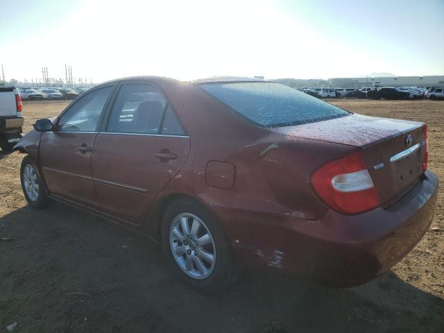 JTDBF30K120016768 - 2002 TOYOTA CAMRY LE RED photo 2