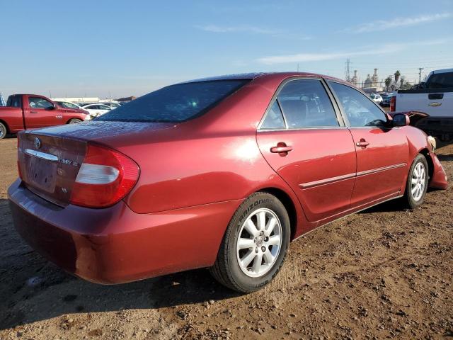 JTDBF30K120016768 - 2002 TOYOTA CAMRY LE RED photo 3