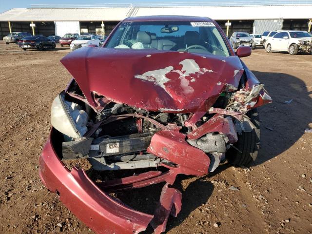 JTDBF30K120016768 - 2002 TOYOTA CAMRY LE RED photo 5