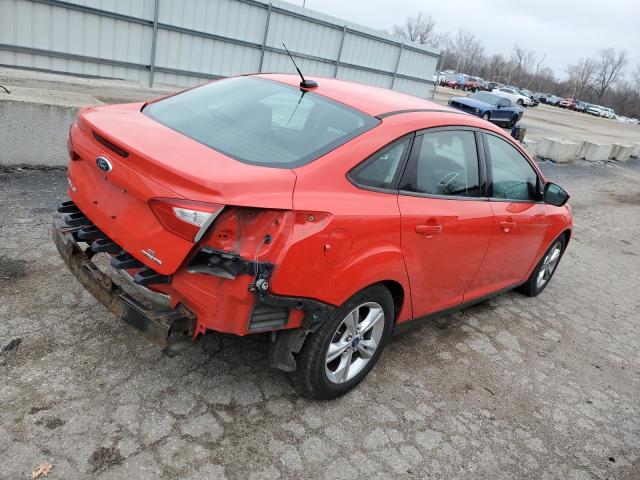 1FADP3F21EL248955 - 2014 FORD FOCUS SE RED photo 3