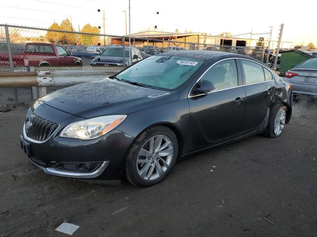 2G4GS5GX8G9107687 - 2016 BUICK REGAL PREMIUM GRAY photo 1