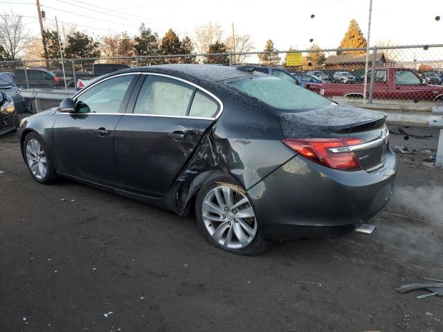 2G4GS5GX8G9107687 - 2016 BUICK REGAL PREMIUM GRAY photo 2