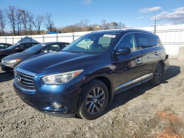 5N1AL0MN2FC514548 - 2015 INFINITI QX60 BLACK photo 1