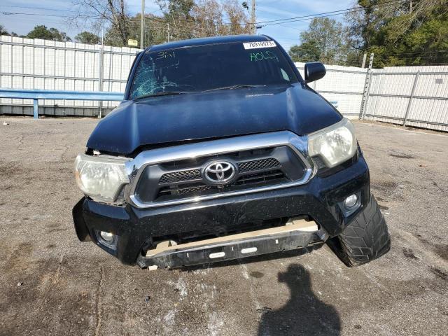 5TFLU4EN5CX048408 - 2012 TOYOTA TACOMA DOUBLE CAB BLACK photo 5