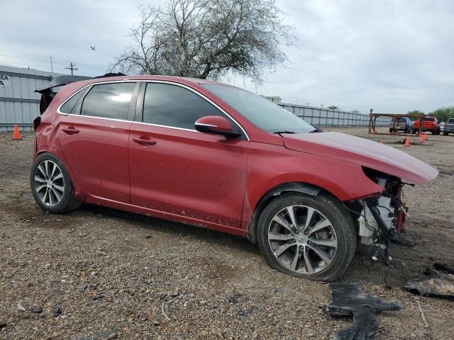 KMHH35LE7JU022050 - 2018 HYUNDAI ELANTRA GT RED photo 4