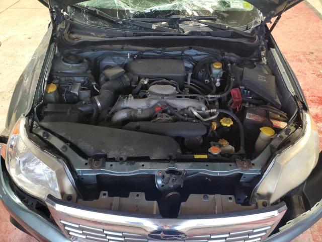 JF2SH6BC9AH779169 - 2010 SUBARU FORESTER XS Yaşıl foto 11