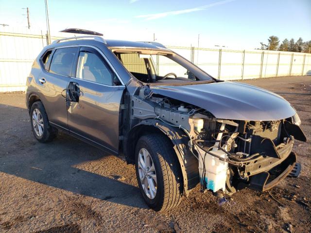 KNMAT2MVXGP613337 - 2016 NISSAN ROGUE S GRAY photo 4