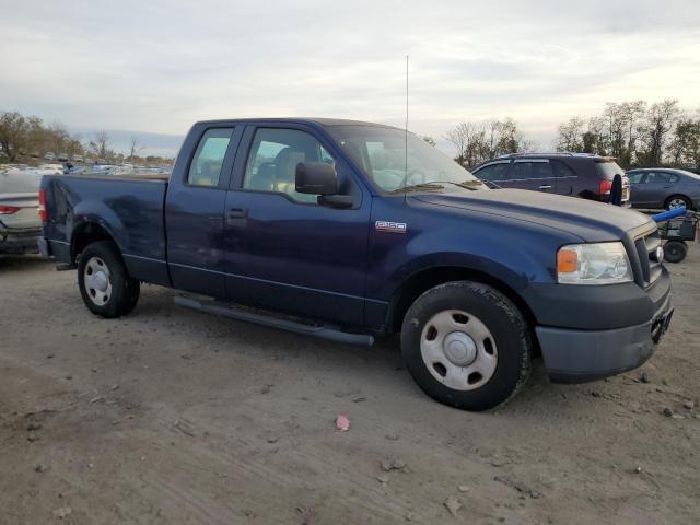 1FTRX12W77NA78055 - 2007 FORD F150 BLUE photo 4