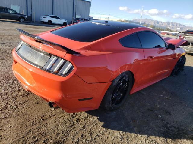 1FA6P8CF5F5372746 - 2015 FORD MUSTANG GT ORANGE photo 3