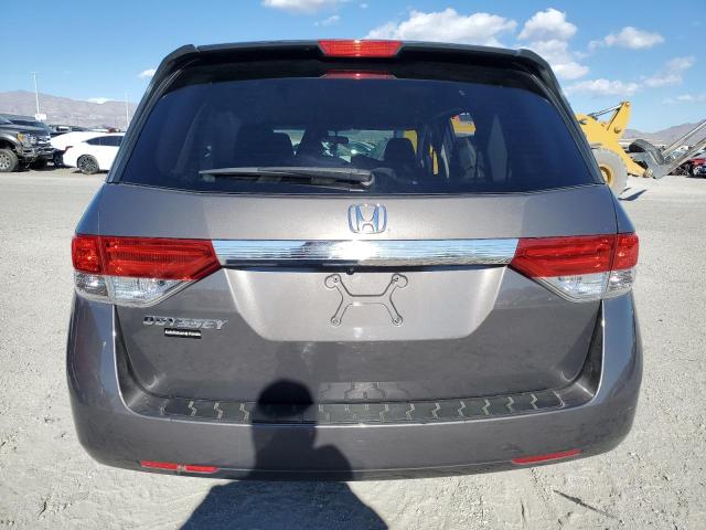 5FNRL5H40FB099173 - 2015 HONDA ODYSSEY EX BROWN photo 6