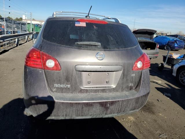 JN8AS58T49W059660 - 2009 NISSAN ROGUE S GRAY photo 6