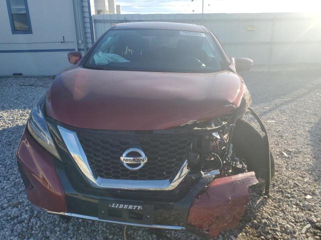 5N1AZ2MS8KN125542 - 2019 NISSAN MURANO S RED photo 5