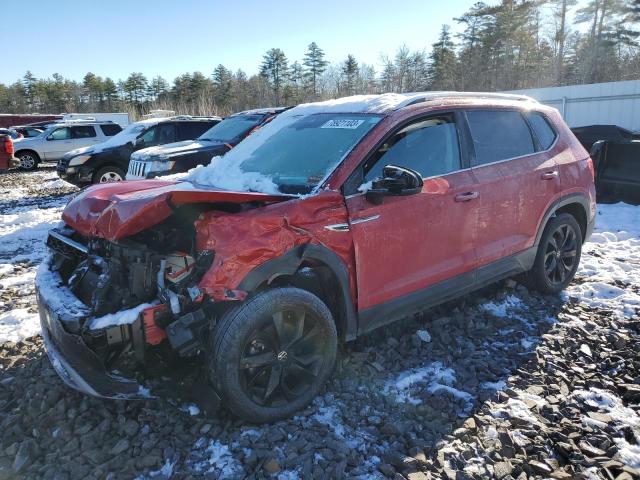 3VVPX7B24NM088963 - 2022 VOLKSWAGEN TAOS SE IQ DRIVE RED photo 1