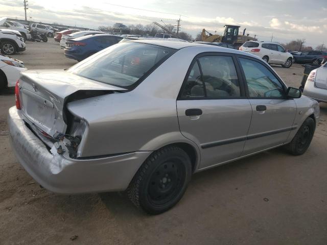 JM1BJ225030103126 - 2003 MAZDA PROTEGE DX SILVER photo 3