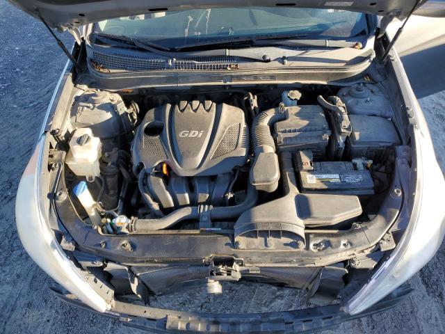 5NPEB4AC2EH814547 - 2014 HYUNDAI SONATA GLS GRAY photo 11