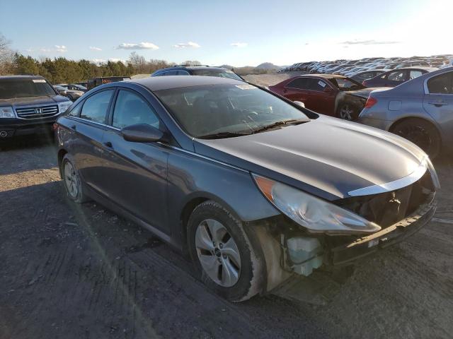 5NPEB4AC2EH814547 - 2014 HYUNDAI SONATA GLS GRAY photo 4