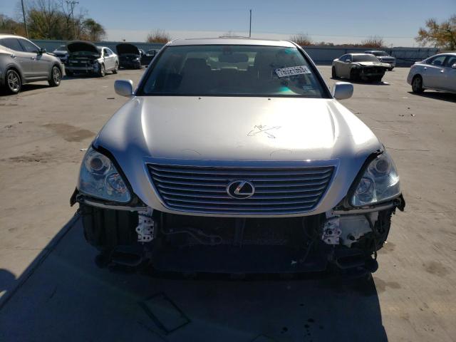 JTHBN36FX65041639 - 2006 LEXUS LS 430 SILVER photo 5