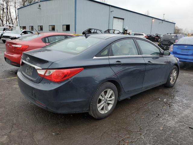 5NPEB4AC2DH615478 - 2013 HYUNDAI SONATA GLS BLACK photo 3