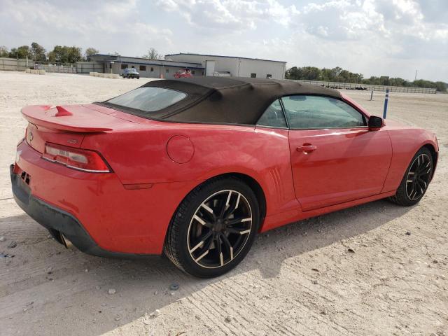 2G1FK3DJXF9255612 - 2015 CHEVROLET CAMARO 2SS RED photo 3