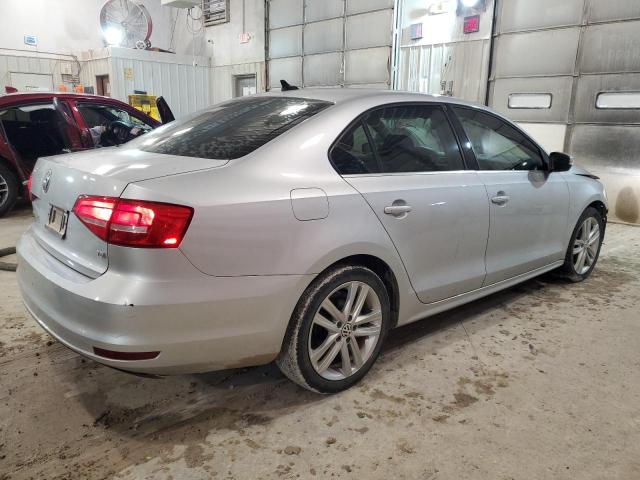 3VWLA7AJXFM235017 - 2015 VOLKSWAGEN JETTA TDI SILVER photo 3